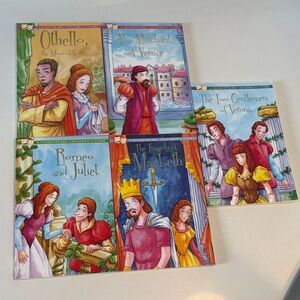 Shakespeare Children's Story Books Set- 5 books